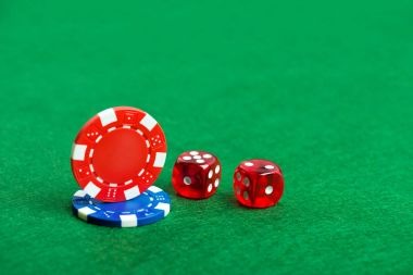 Close-up of Match Winner card dealing showing face-up cards and dealer hand